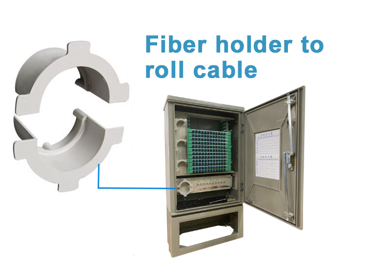 288 Core Fiber Optical Distribution Cabinet ODF For FTTH Outdoor Telecom