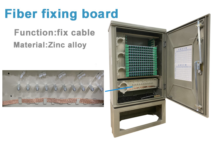 288 Core Fiber Optical Distribution Cabinet ODF For FTTH Outdoor Telecom