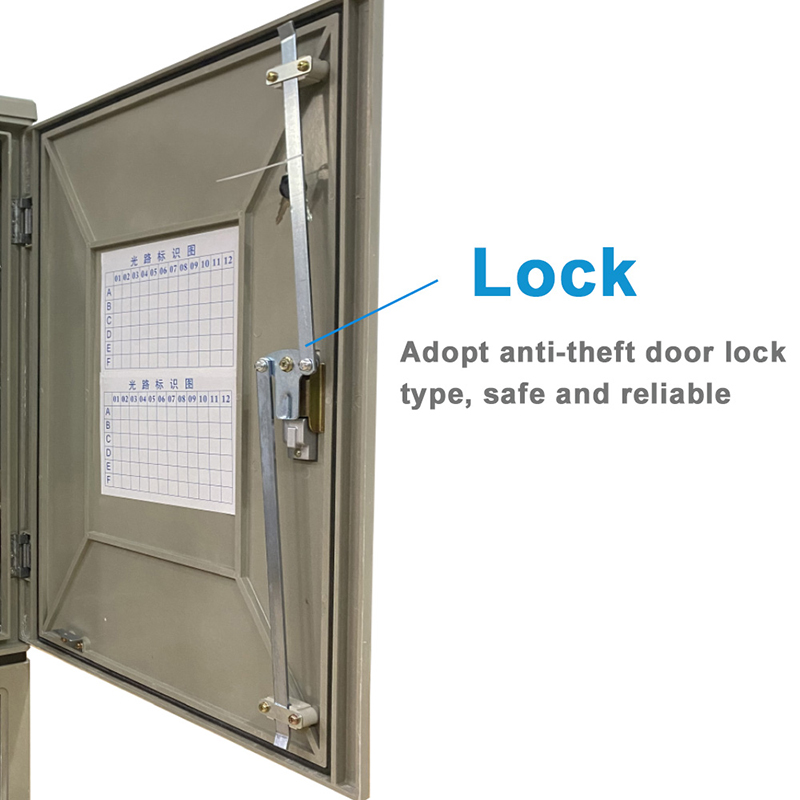 288 Core Fiber Optical Distribution Cabinet ODF For FTTH Outdoor Telecom