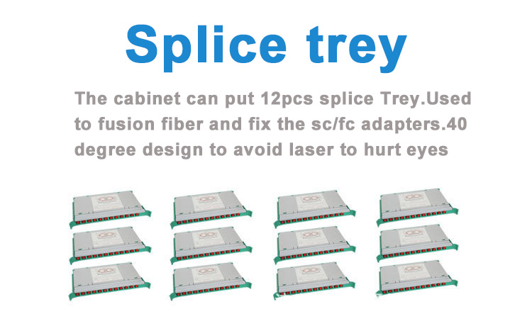 288 Core Fiber Optical Distribution Cabinet ODF For FTTH Outdoor Telecom